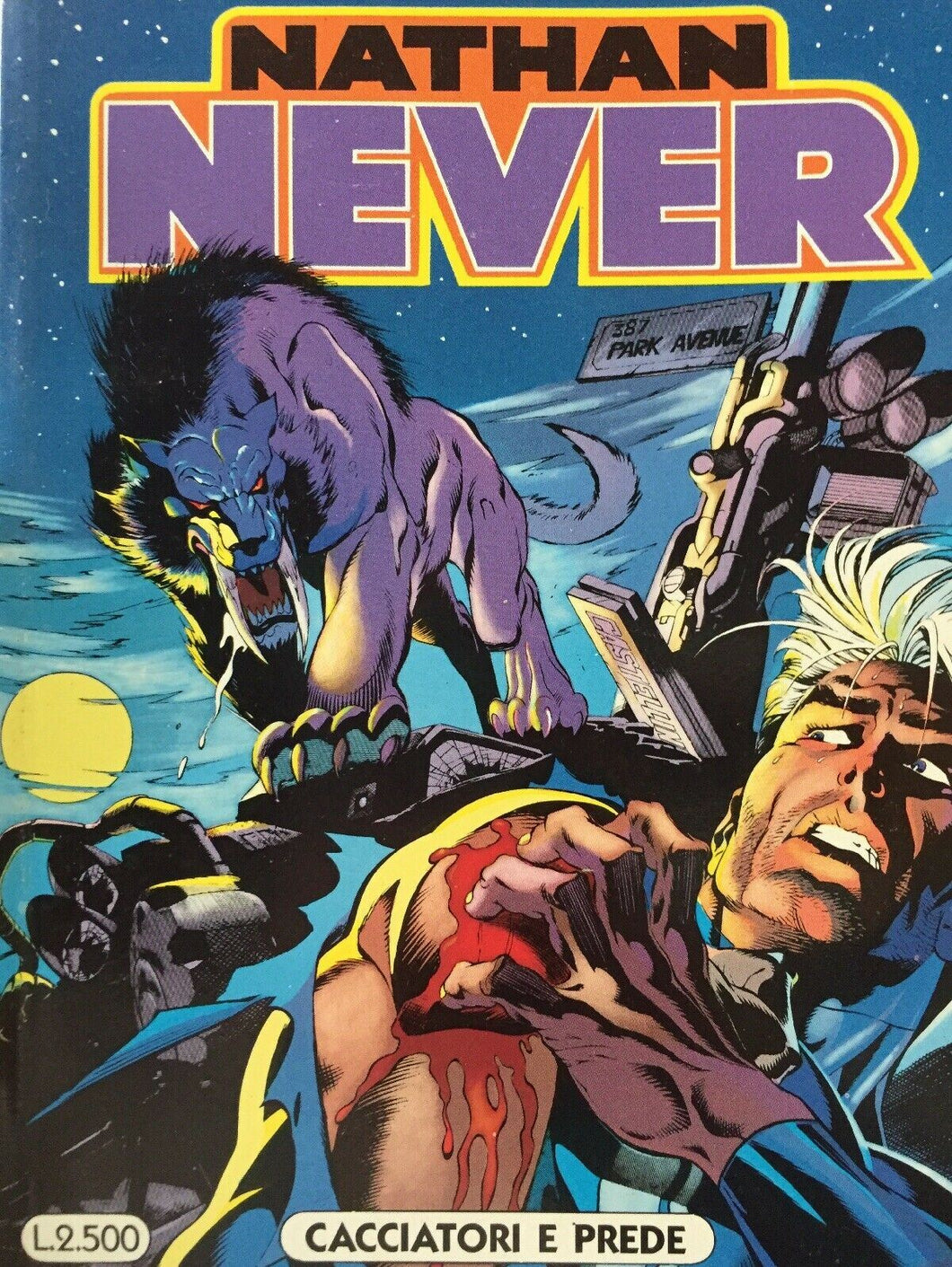 NATHAN NEVER N.39 CACCIATORI E PREDE G708