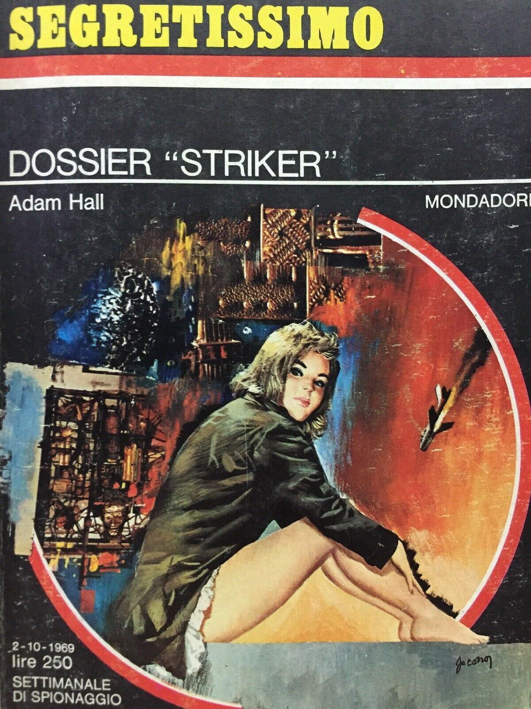 DOSSIER STRIKER A. HALL SEGRETISSIMO N.305 J409
