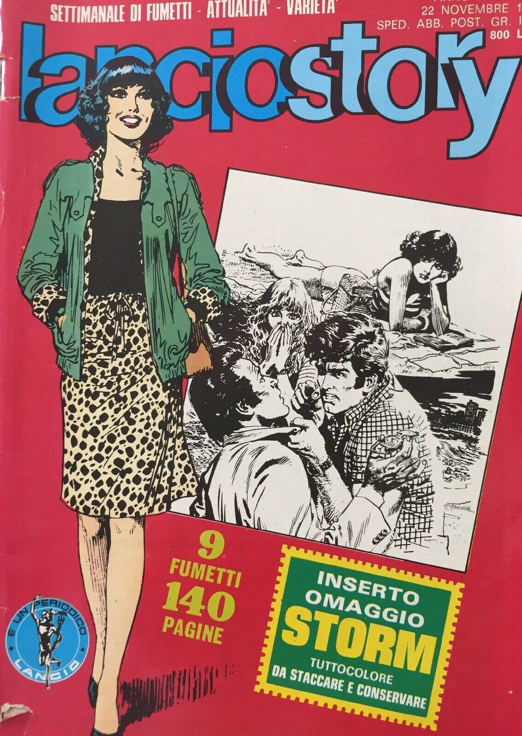 LANCIOSTORY ANNO VII N.46 22 NOVEMBRE 1982 J438