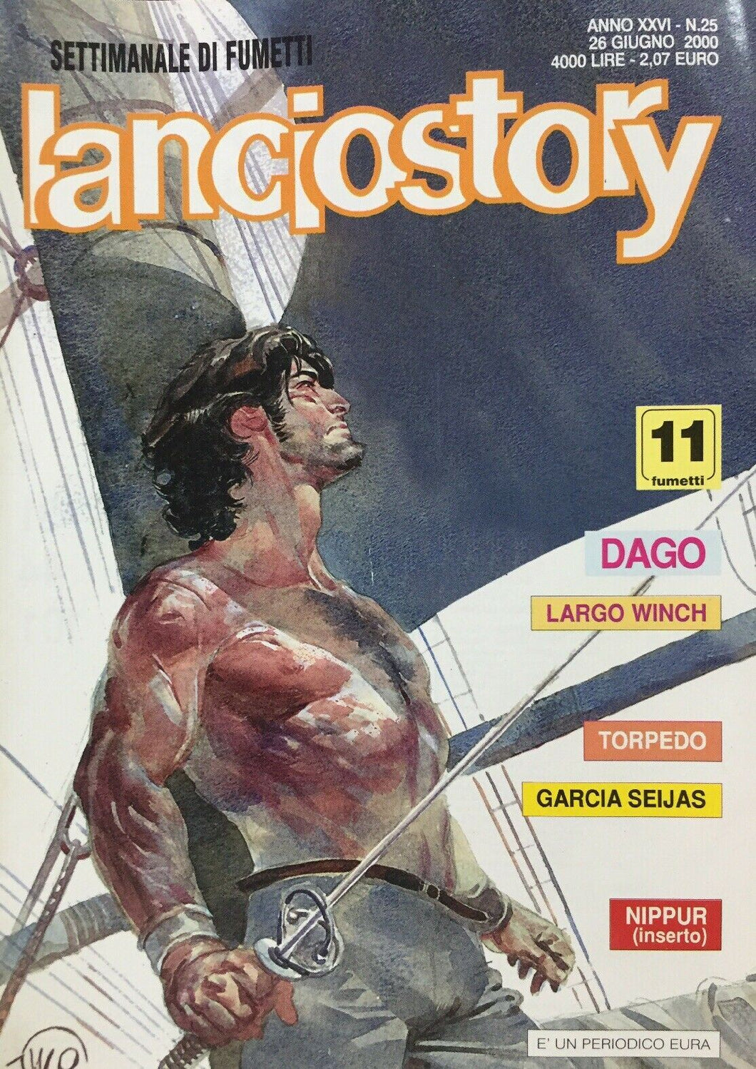 LANCIOSTORY ANNO XXVI N.25 26 GIUGNO 2000 J447