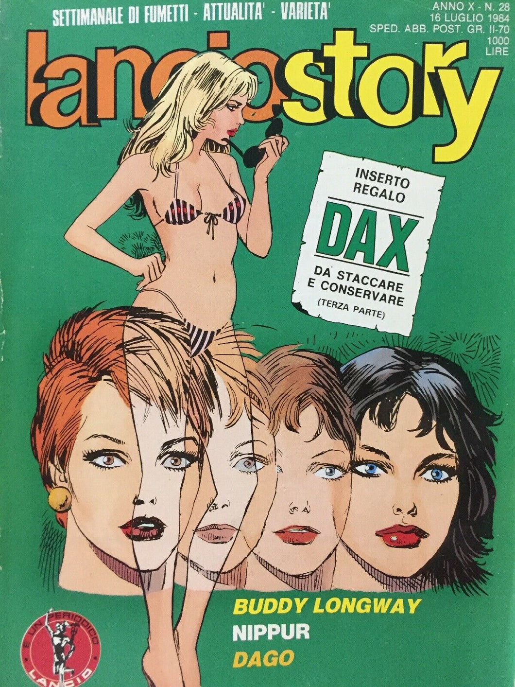 LANCIOSTORY ANNO X N.28 16 LUGLIO 1984 J453