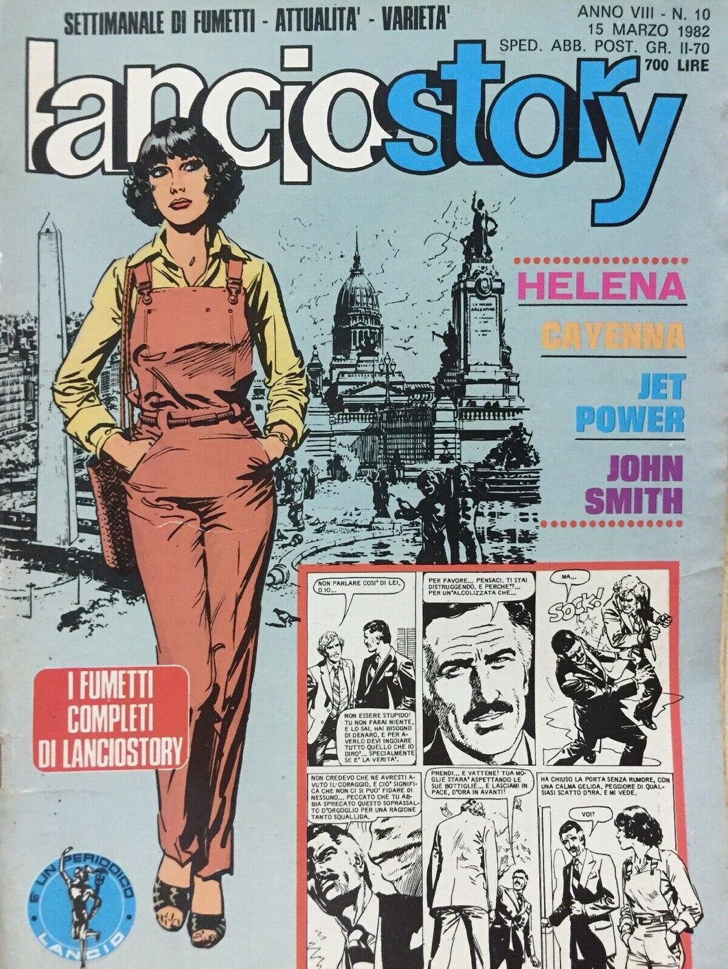 LANCIOSTORY ANNO VIII N.10 15 MARZO 1982 J456