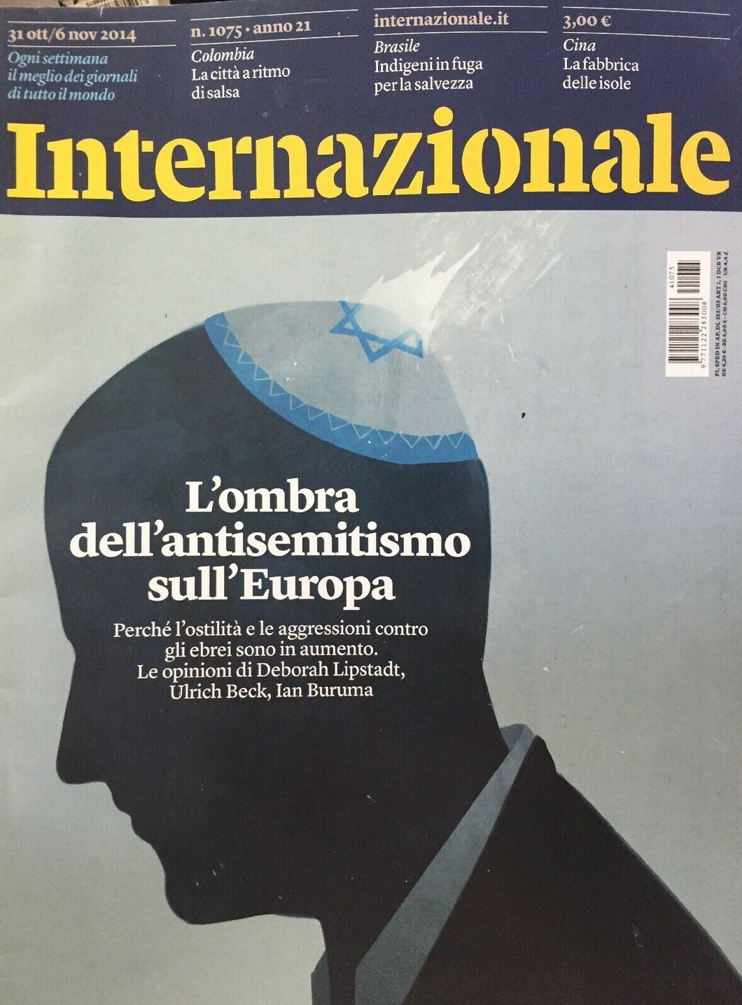 INTERNAZIONALE RIVISTA N.1075 L’OMBRA DELL’ANTISEMITISMO SULL’EUROPA J553