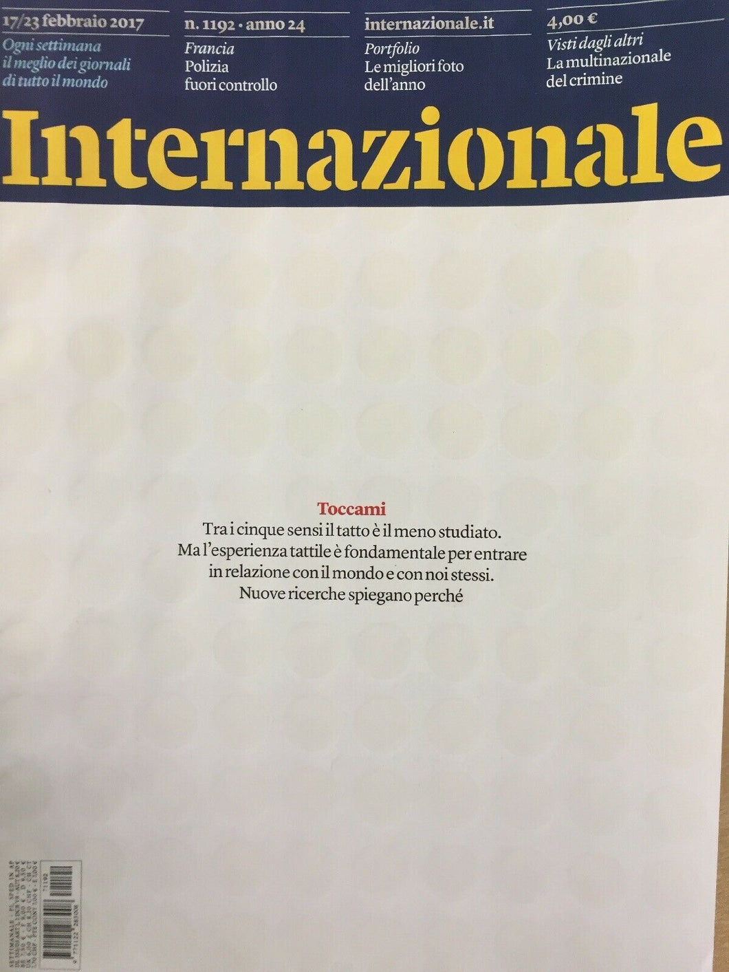INTERNAZIONALE RIVISTA N.1192 IL TATTO J564