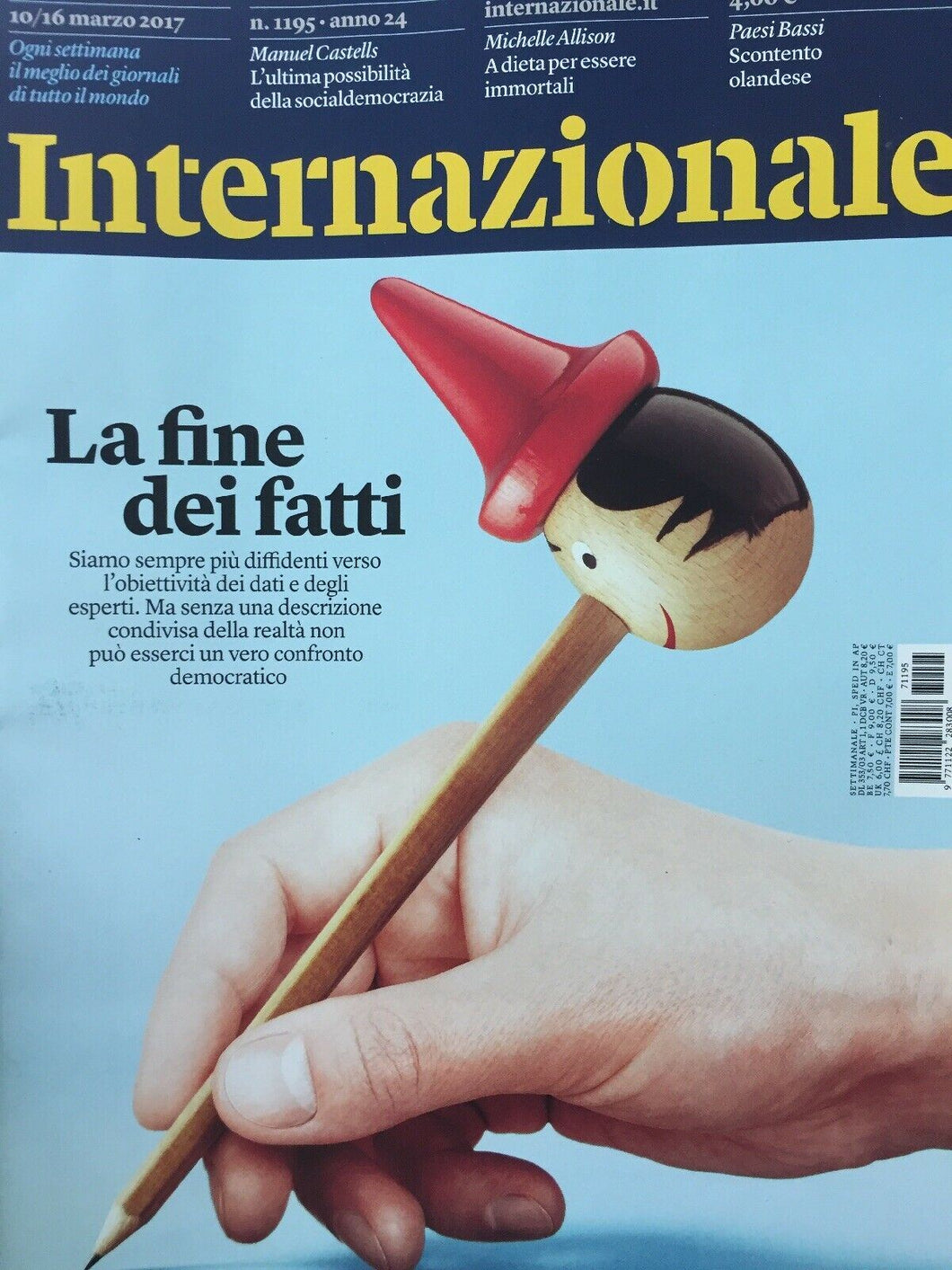 INTERNAZIONALE RIVISTA N.1195 LA FINE DEI FATTI J566