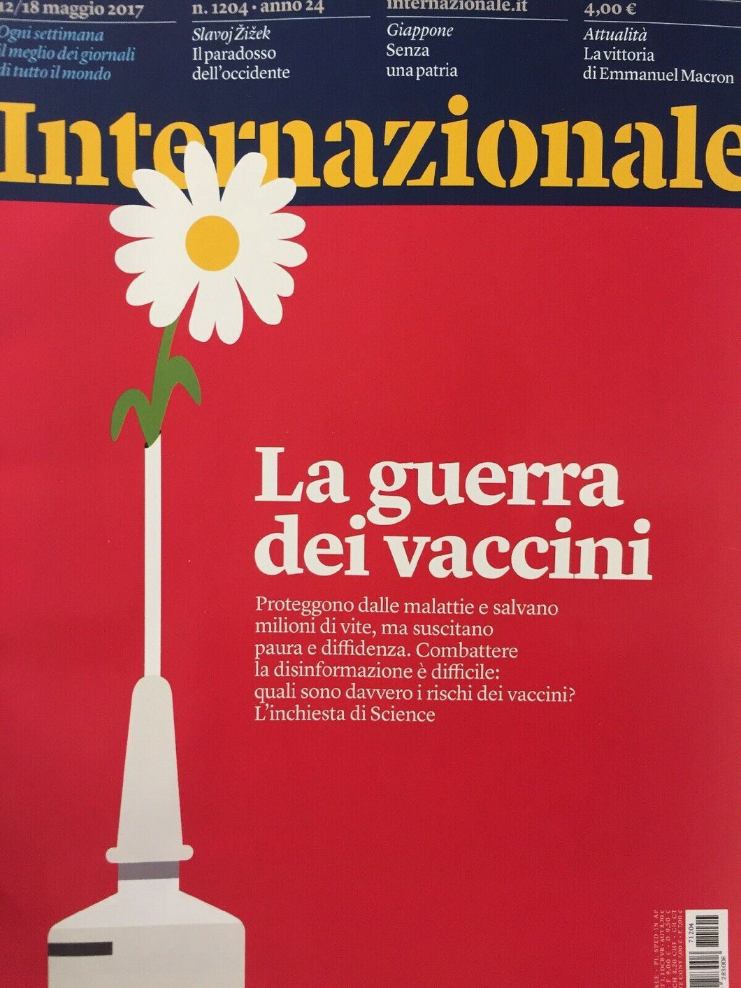 INTERNAZIONALE RIVISTA N.1204 LA GUERRA DEI VACCINI J569