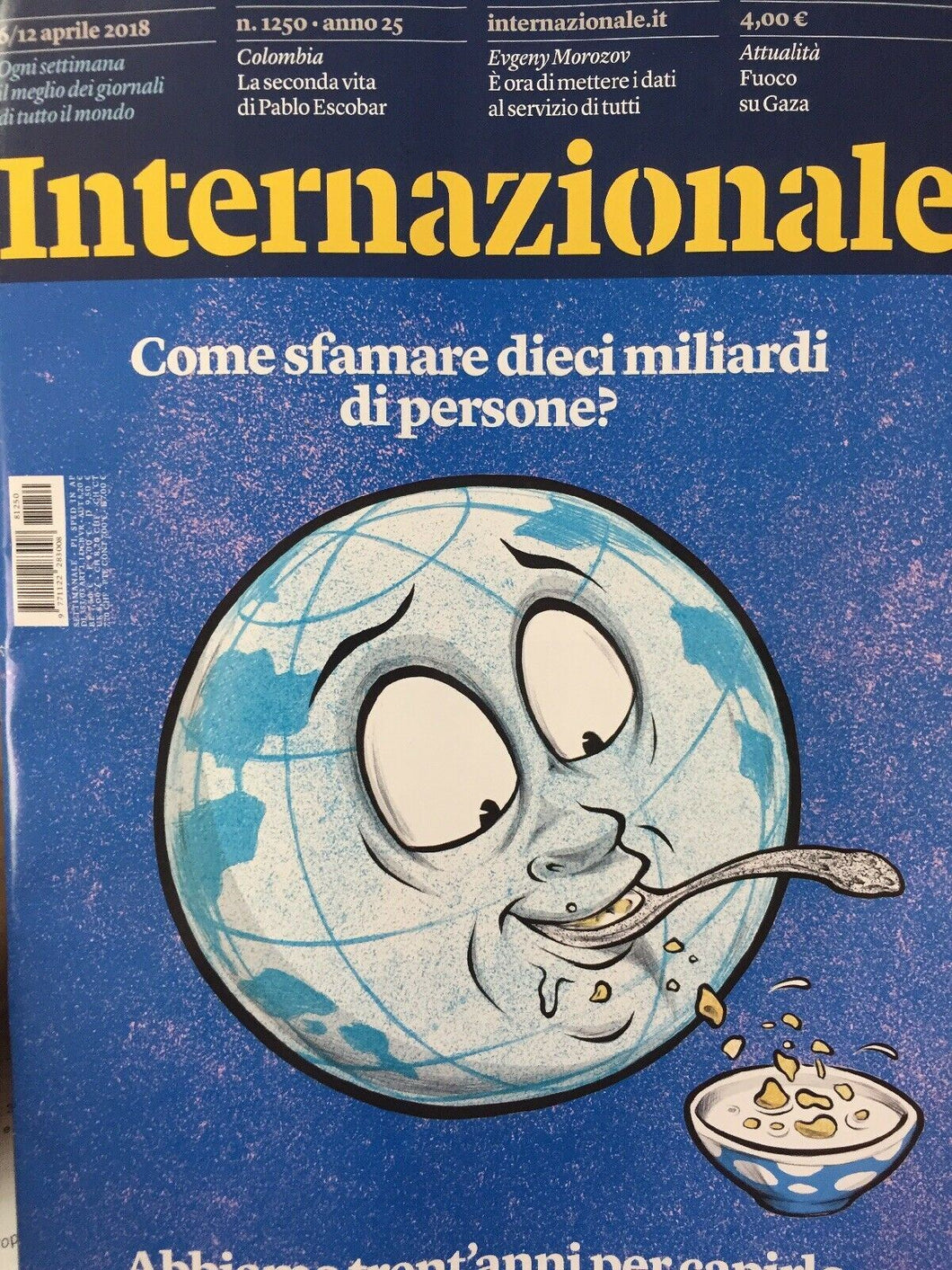 INTERNAZIONALE RIVISTA N.1250 COME SFAMARE DIECI MILIARDI DI PERSONE? J573