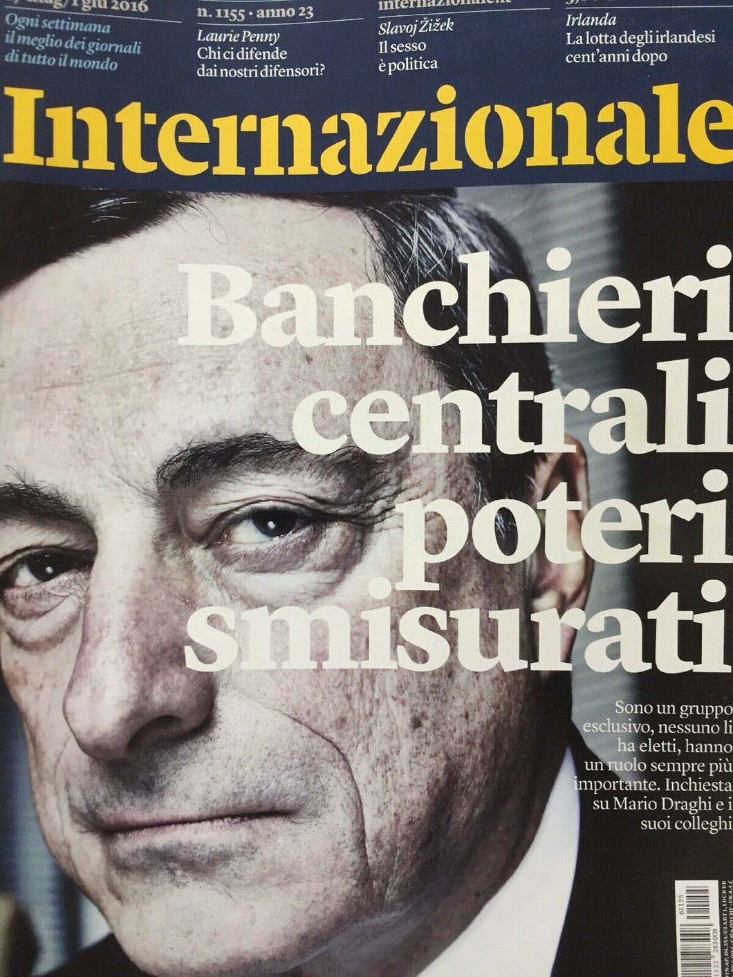 INTERNAZIONALE RIVISTA N.1155 BANCHIERI CENTRALI POTERI SMISURATI  J575