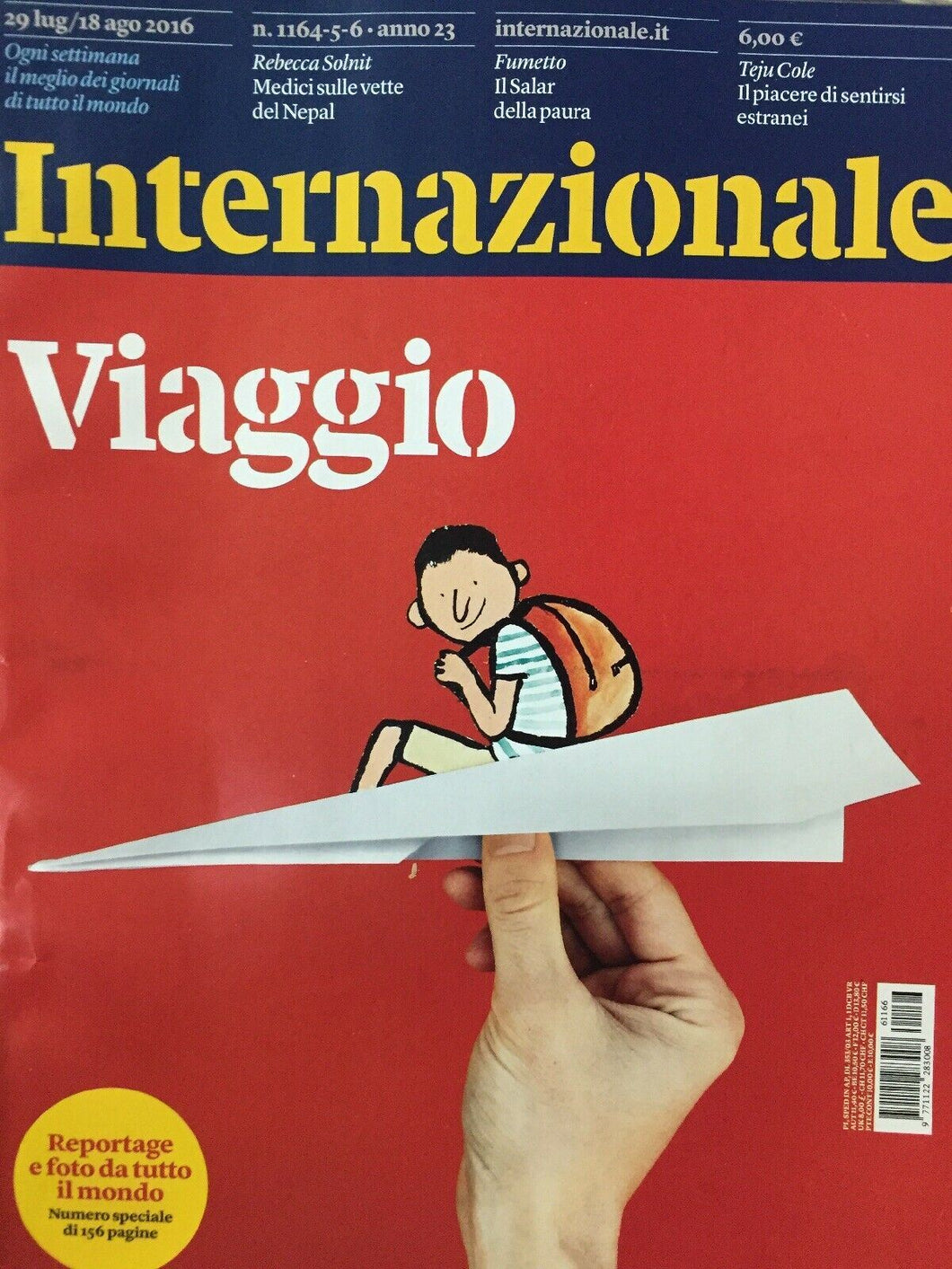 INTERNAZIONALE RIVISTA N.1164/5 29 Luglio /18 Agosto 2016 J580