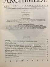 Carica l&#39;immagine nel visualizzatore di Gallery, ARCHIMEDE RIVISTA DI MATEMATICHE PURE E APPLICATE GENNAIO MARZO 2000 J736
