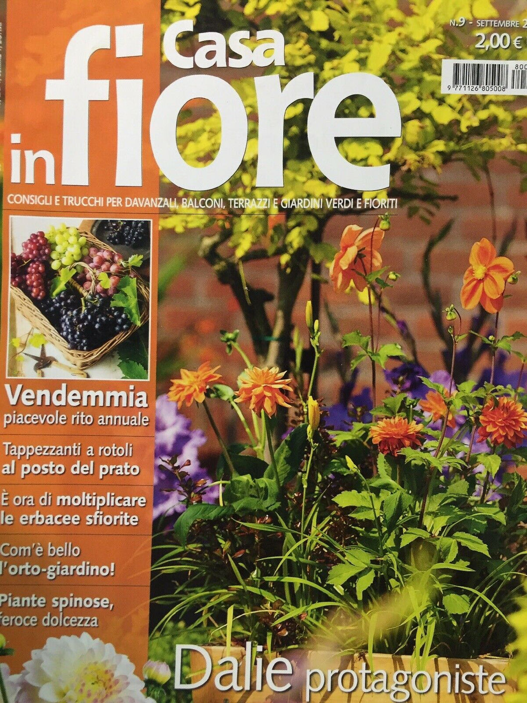 CASA IN FIORE SETTEMBRE 2018 J754