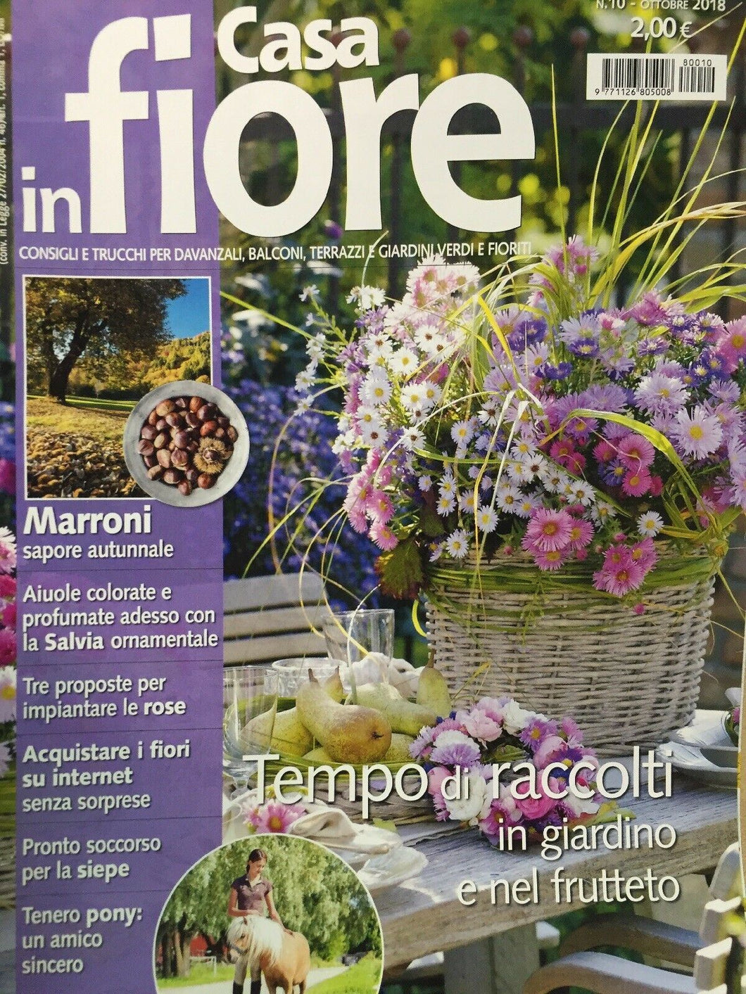CASA IN FIORE OTTOBRE 2018 J755