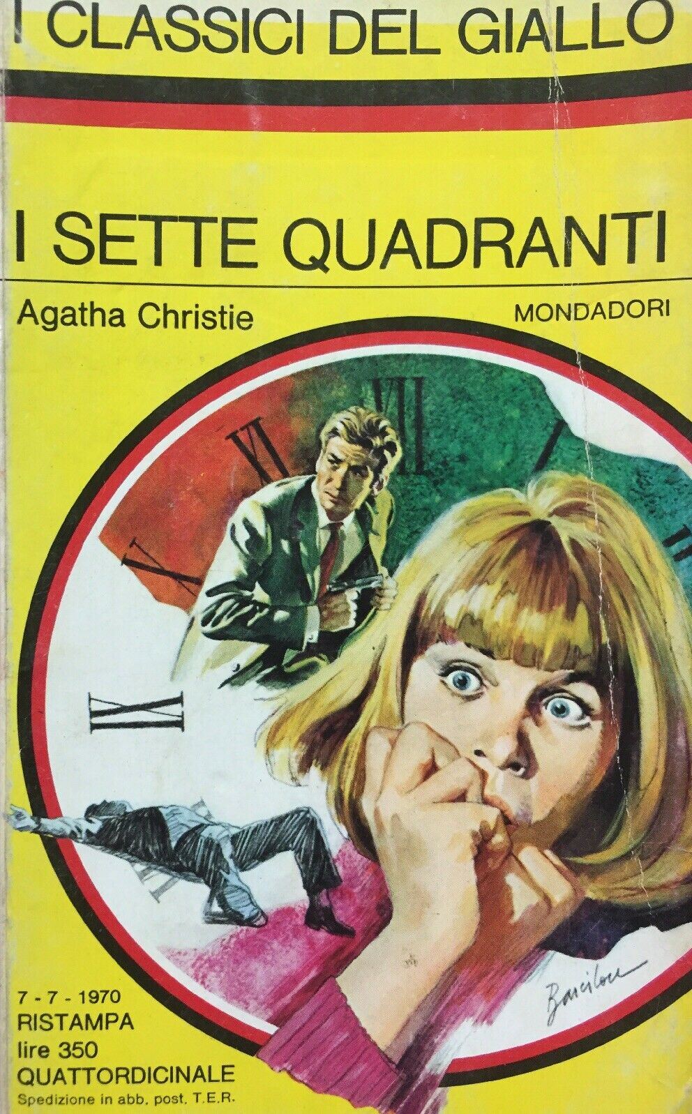 I SETTE QUADRANTI A. CHRISTIE I CLASSICI DEL GIALLO N.90 J785