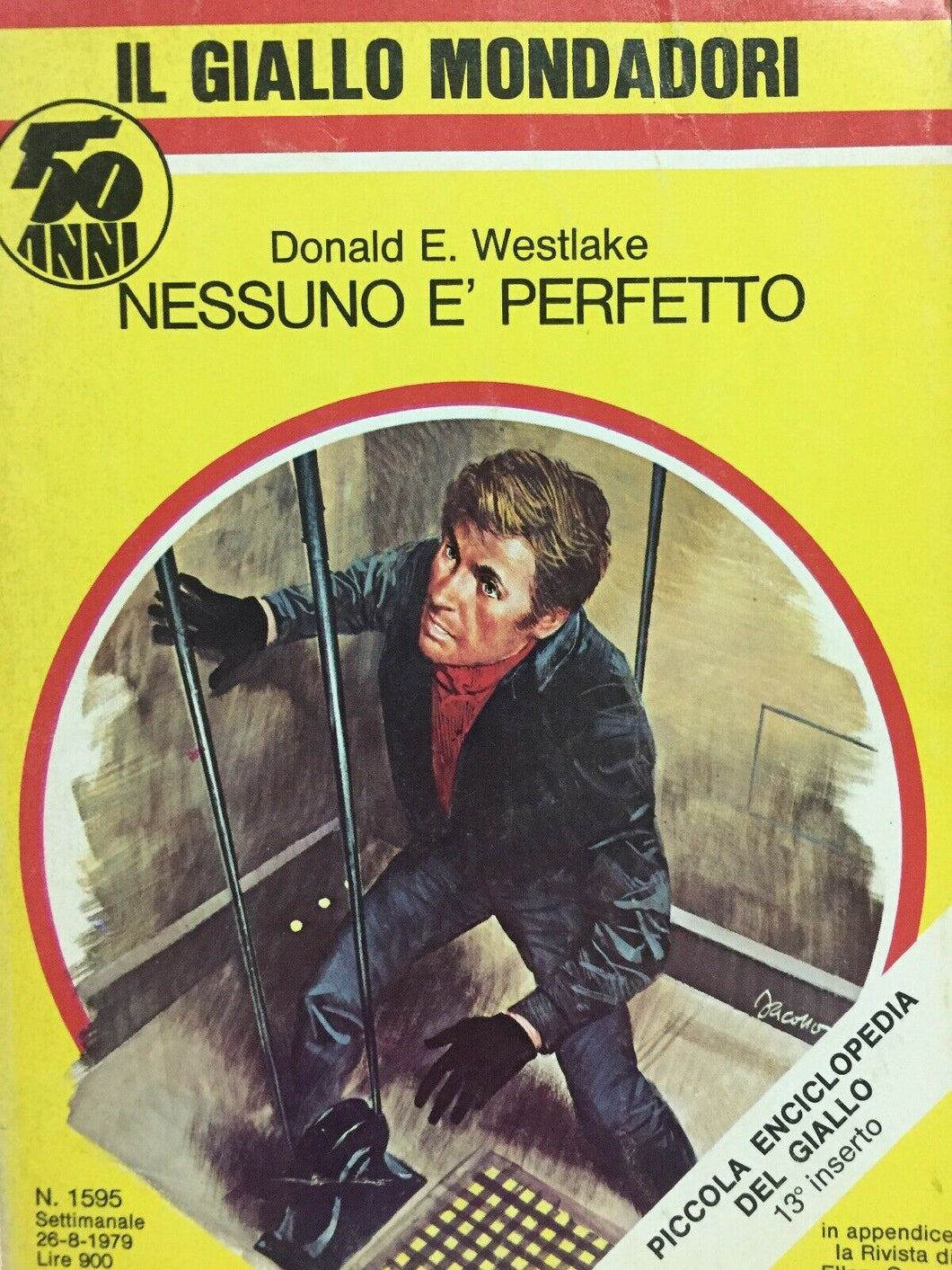 NESSUNO È PERFETTO D. E. WESTLAKE IL GIALLO MONDADORI N.1595 J813