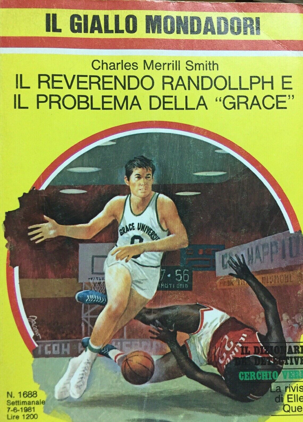 IL REVERENDO RANDOLLPH E IL PROBLEMA DELLA GRACE IL GIALLO MONDADORI N.1688 J827