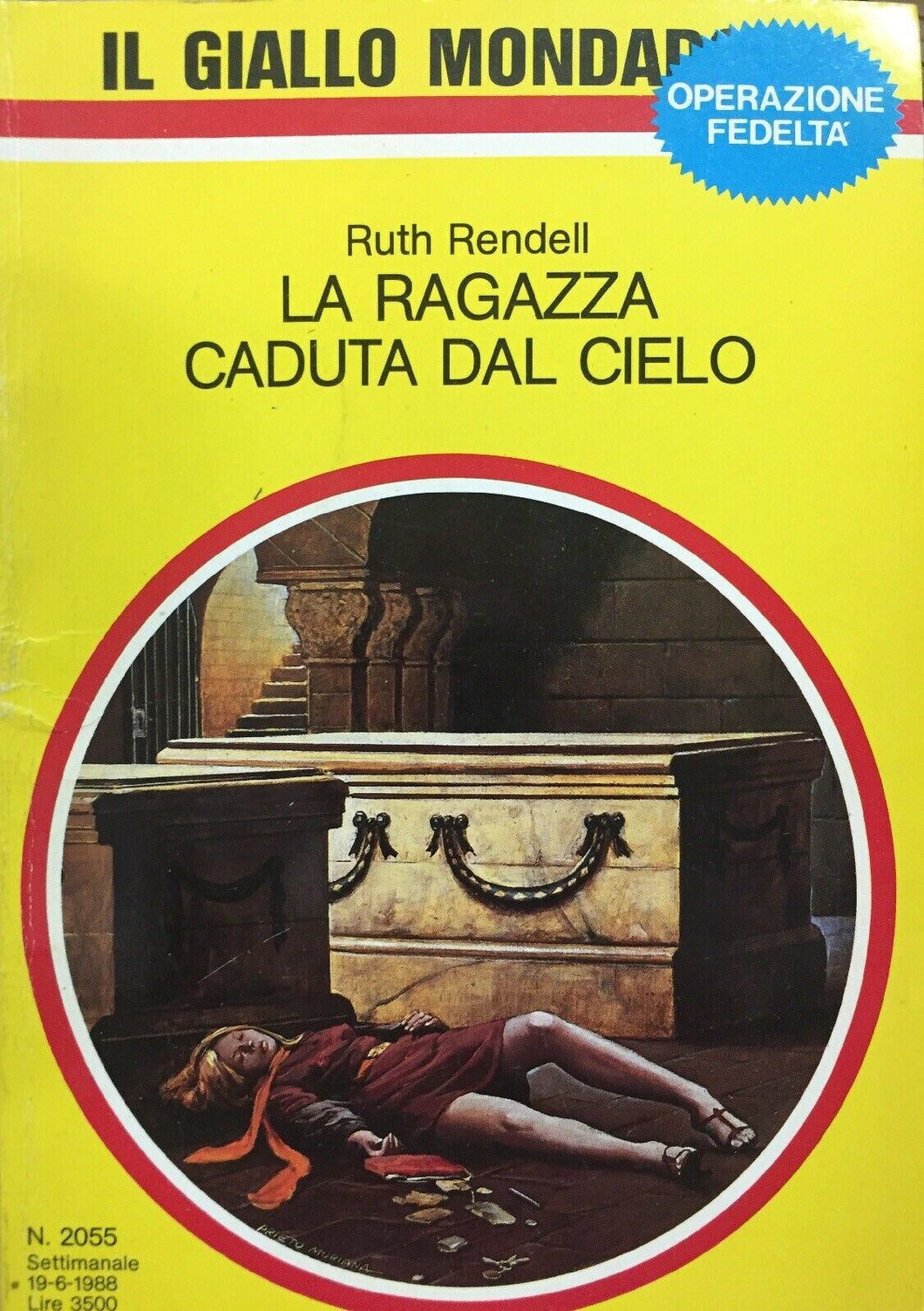 LA RAGAZZA CADUTA DAL CIELO R. RENDELL IL GIALLO MONDADORI N.2055 J840