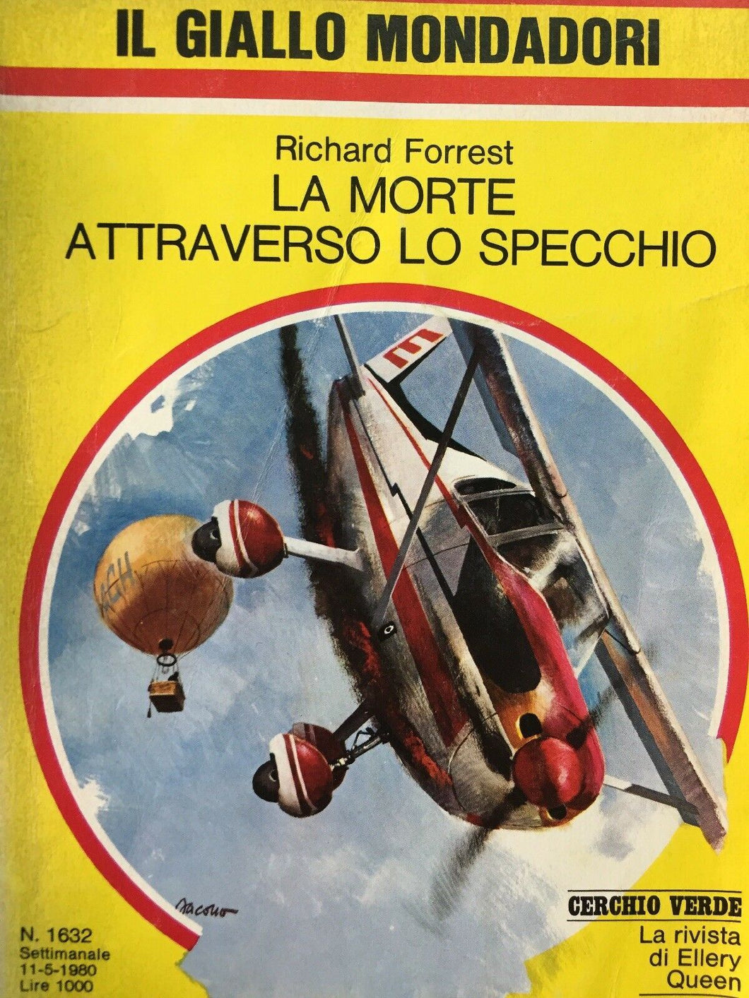 LA MORTE ATTRAVERSO LO SPECCHIO R. FORREST IL GIALLO MONDADORI N.1632 J873