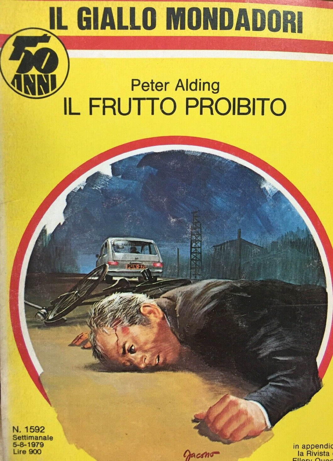 IL FRUTTO PROIBITO P. ALDING IL GIALLO MONDADORI N.1592 J883