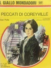 Carica l&#39;immagine nel visualizzatore di Gallery, I PECCATI DI COREYVILLE J. POTTS IL GIALLO MONDADORI N.1247 J958
