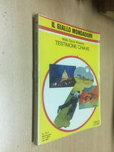 Carica l&#39;immagine nel visualizzatore di Gallery, TESTIMONE CHIAVE W. DAVIS ROBERTS IL GIALLO MONDADORI N.1511 J964
