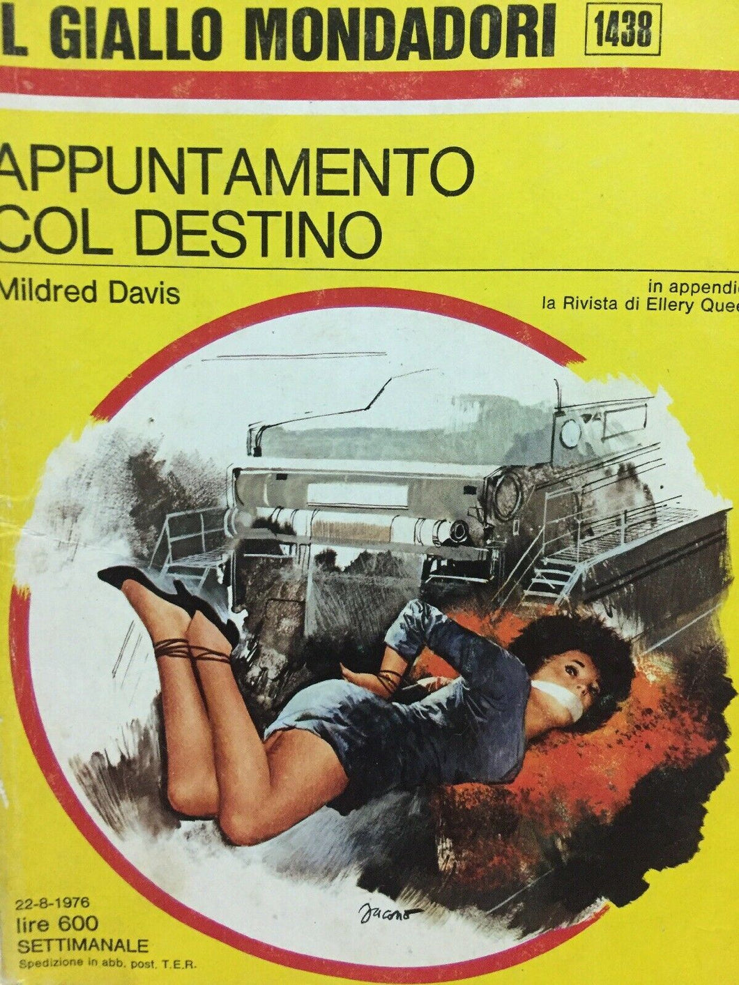 APPUNTAMENTO CON IL DESTINO M. DAVIS IL GIALLO MONDADORI N.1438 J980