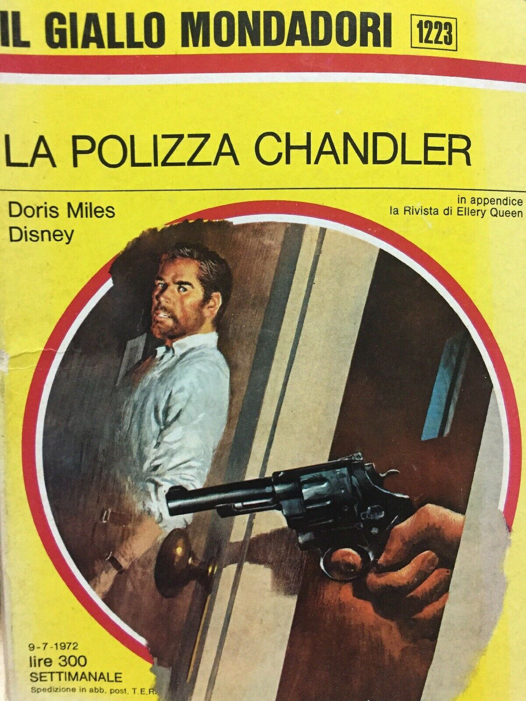 LA POLIZZA CHANDLER D. MILES DISNEY IL GIALLO MONDADORI N.1223 J981