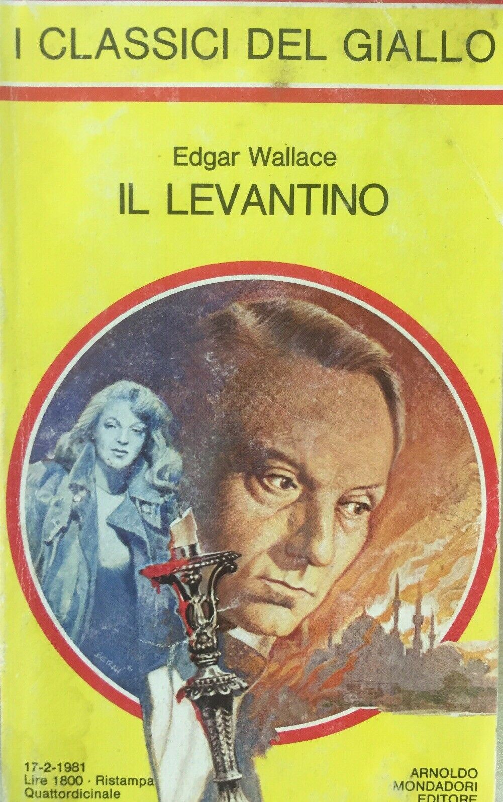 IL LEVANTINO E. WALLACE  I CLASSICI DEL GIALLO N.367 J1043