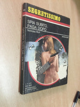 Carica l&#39;immagine nel visualizzatore di Gallery, SPIA SUBITO PAGA DOPO N. RICH SEGRETISSIMO N.505 J1060
