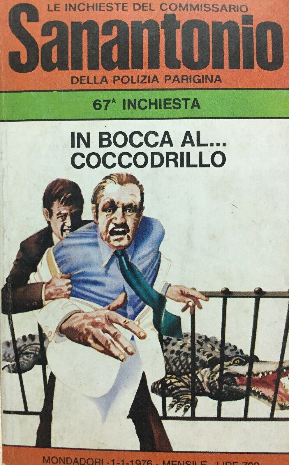 LE INCHIESTE DEL COMMISSARIO SANANTONIO 67’ INCHIESTA IN BOCCA AL... J1100