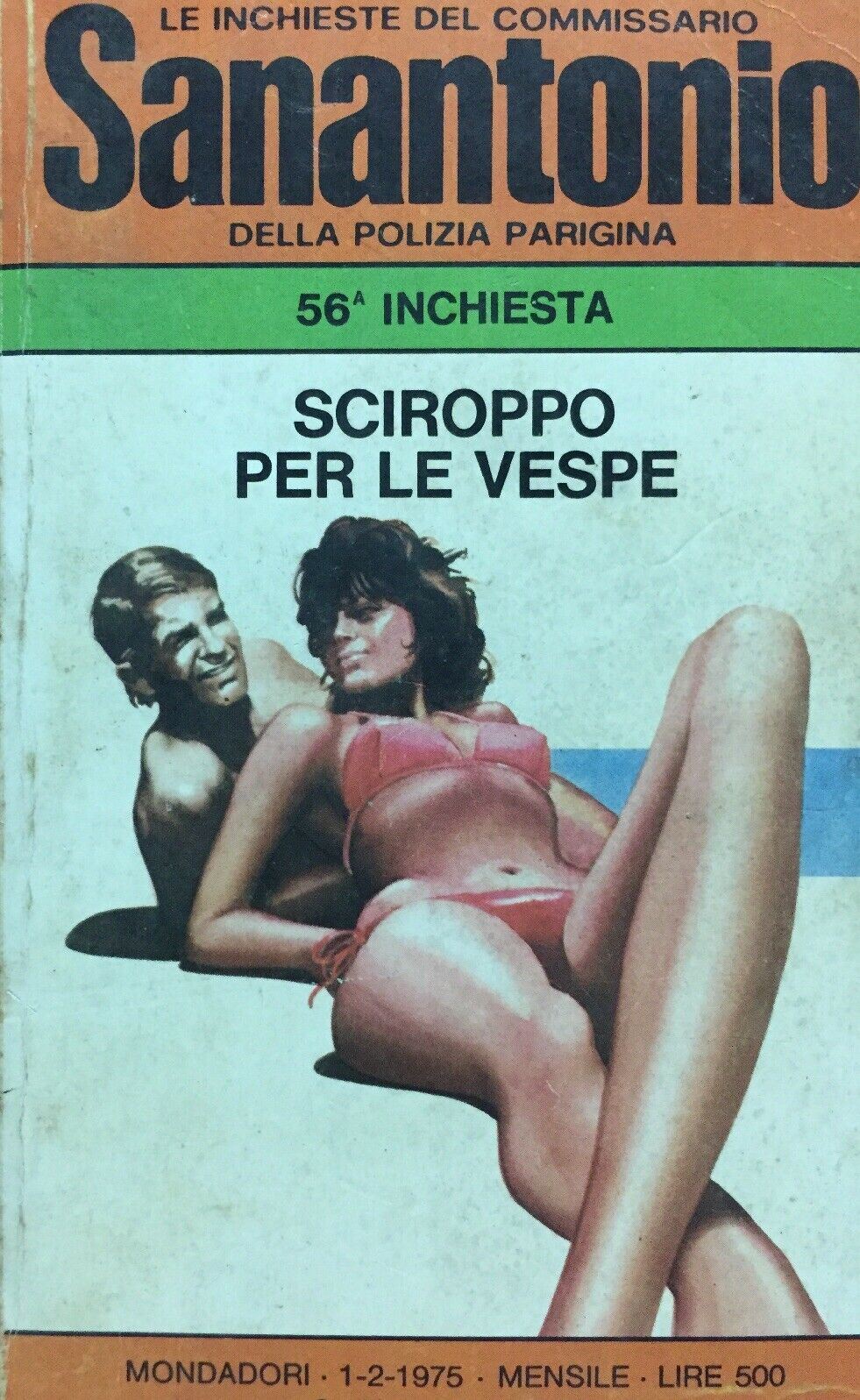 LE INCHIESTE DEL COMMISSARIO SANANTONIO 56’INCHIESTA SCIROPPO PER LE VESPE J1101