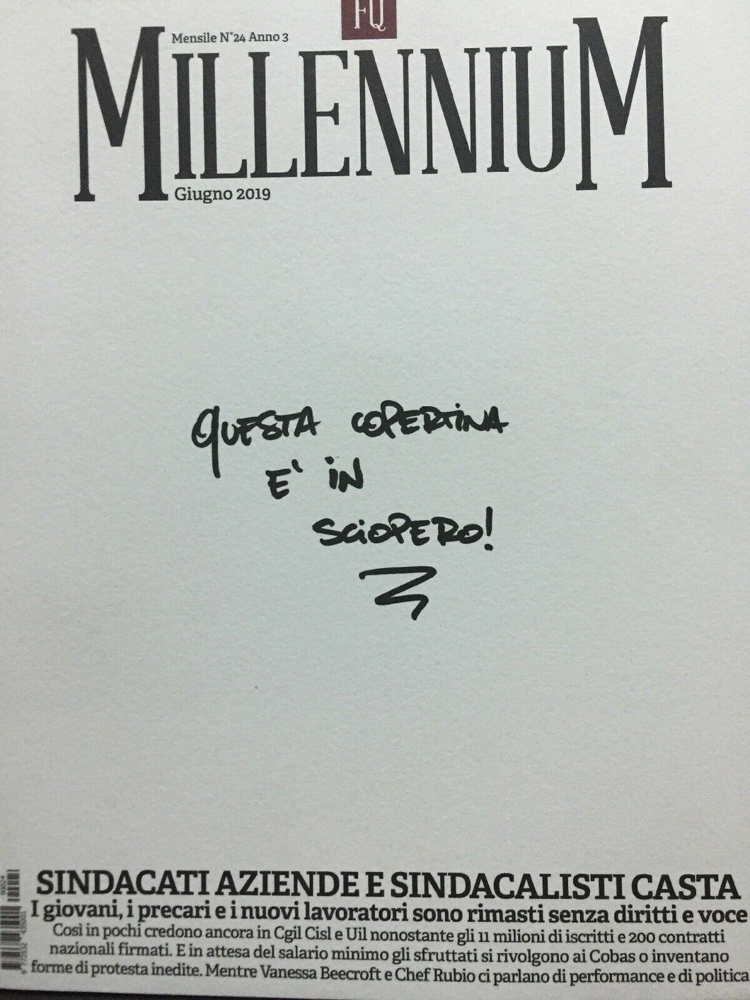 MILLENIUM IL FATTO QUOTIDIANO GIUGNO 2019 K26