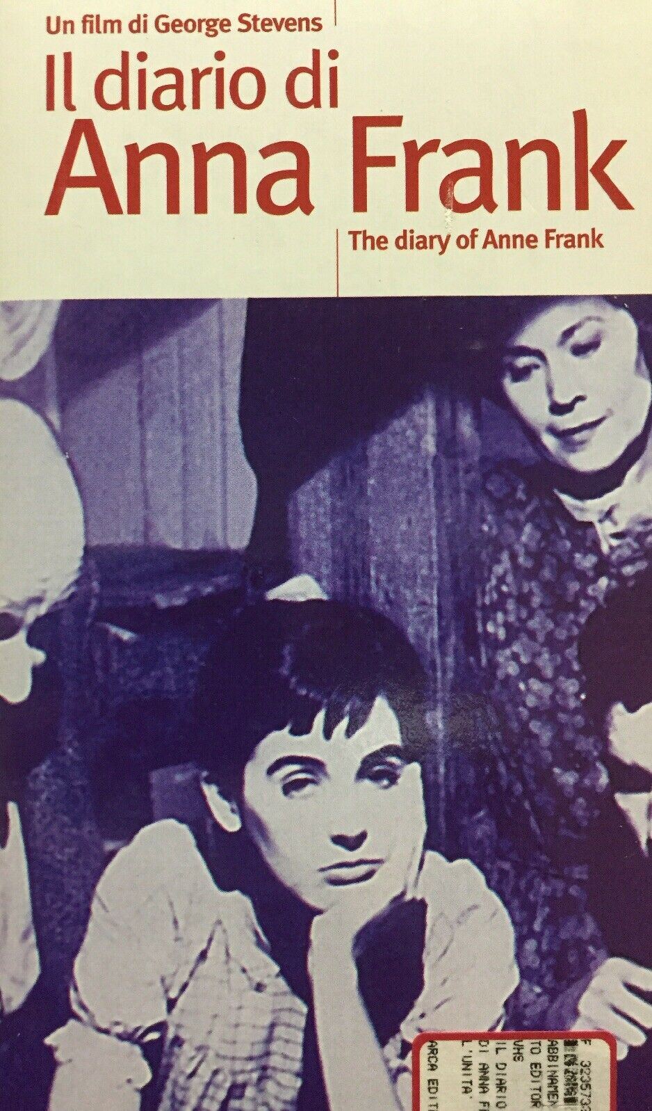 VHS IL DIARIO DI ANNA FRANK  K36
