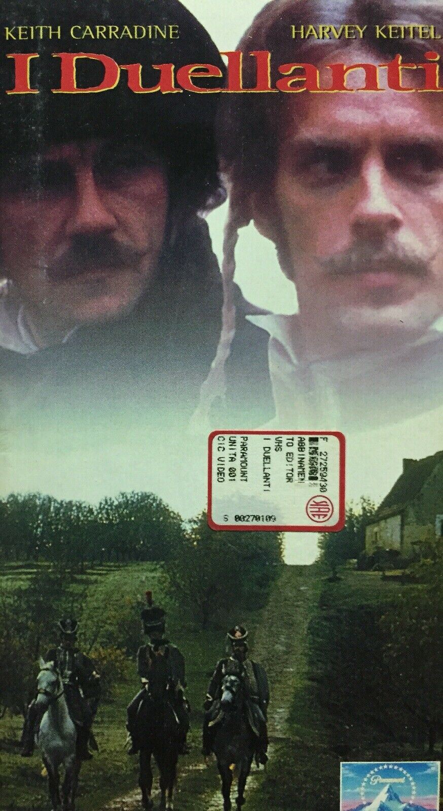 VHS I DUELLANTI K37
