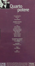 Carica l&#39;immagine nel visualizzatore di Gallery, VHS QUARTO POTERE O. WELLES K51
