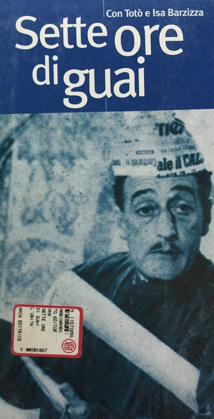 VHS SETTE ORE DI GUAI TOTÒ K52