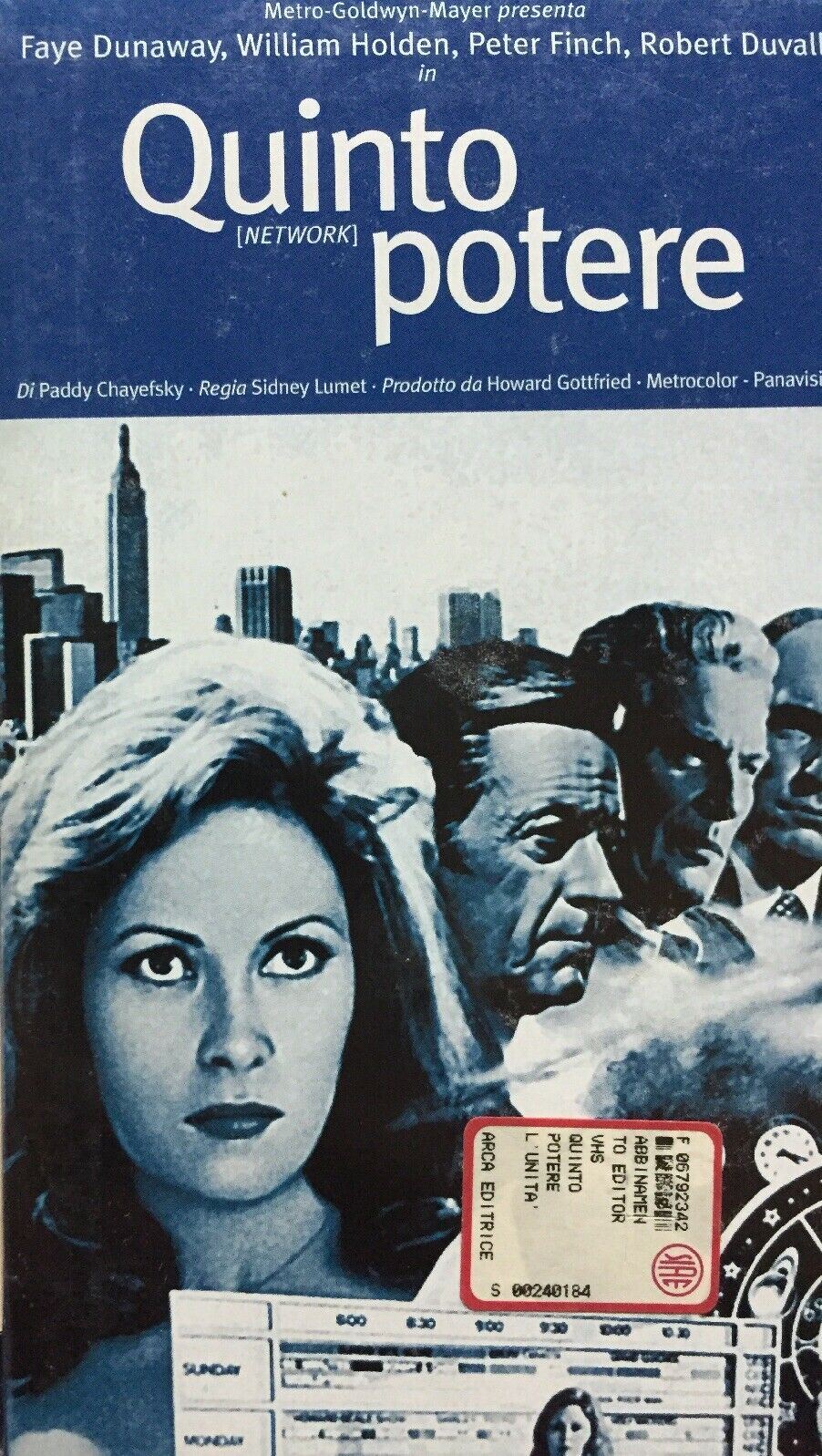 VHS QUINTO POTERE K55