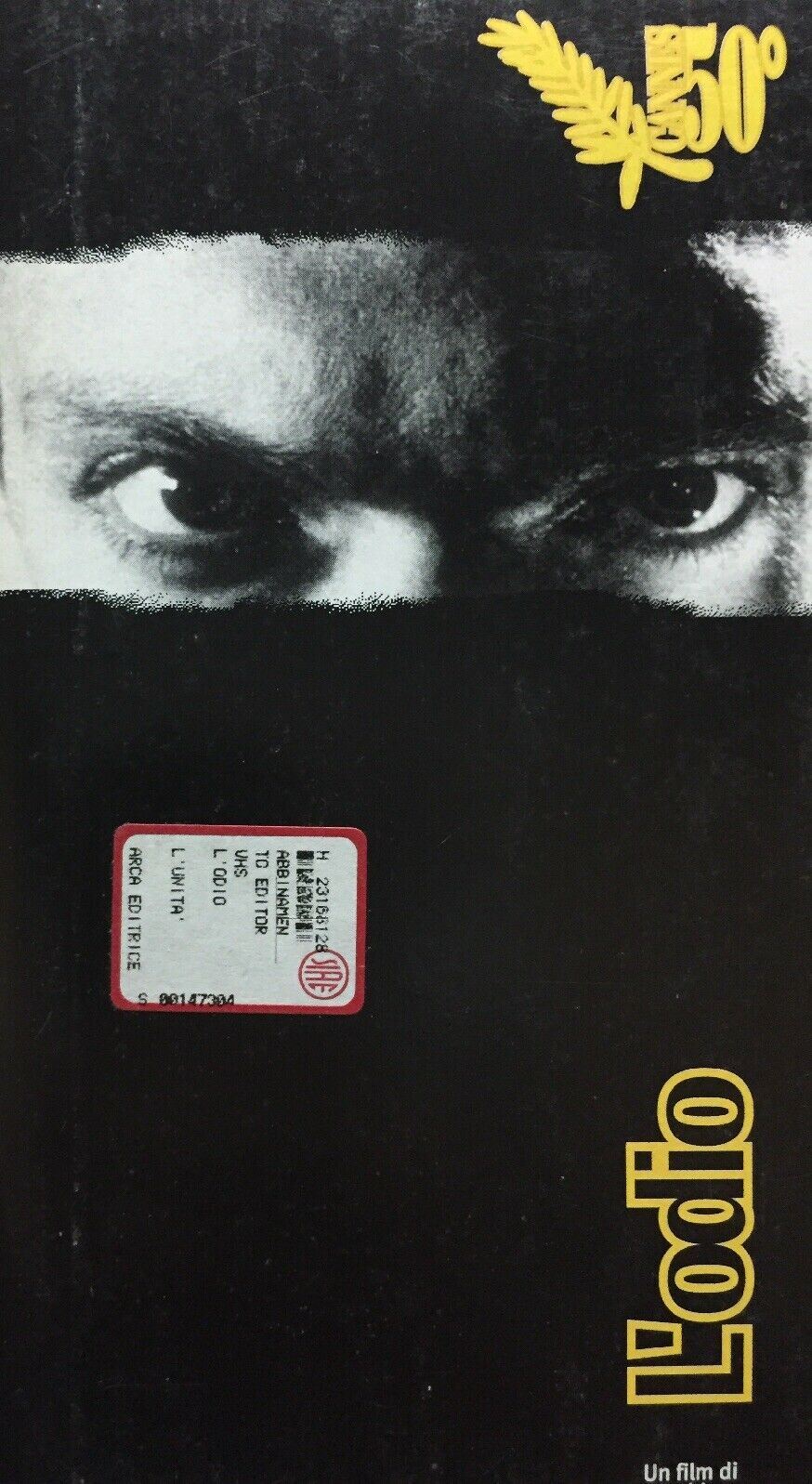 VHS L’ODIO K58