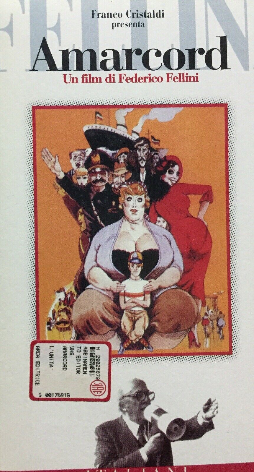 VHS AMARCORD F. FELLINI  K62