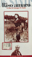 Carica l&#39;immagine nel visualizzatore di Gallery, VHS RISO AMARO G. DE SANTIS K64
