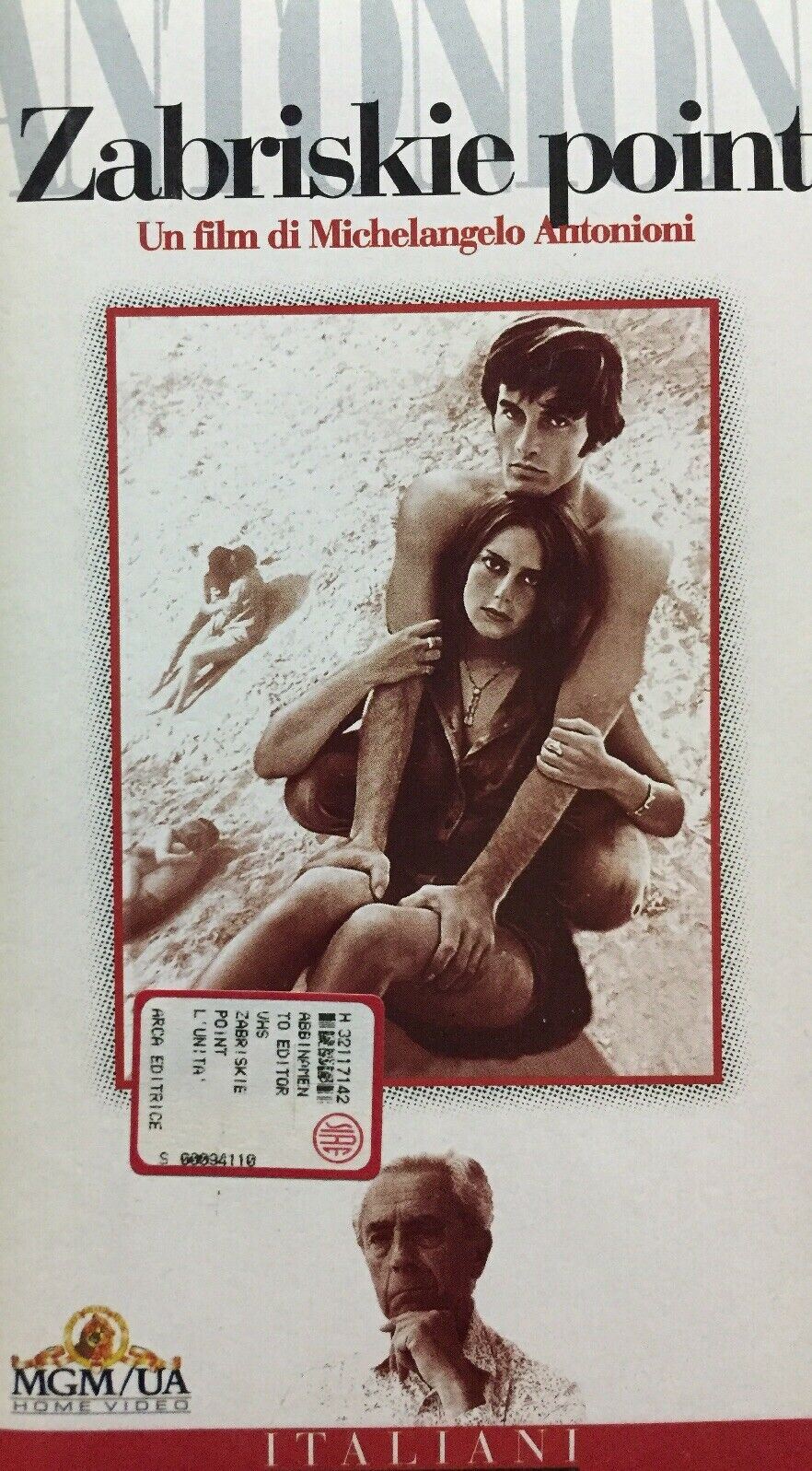 VHS ZABRISKIE POINT M. ANTONIONI K65
