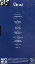 Carica l&#39;immagine nel visualizzatore di Gallery, VHS I SETTE SAMURAI A. KUROSAWA K66
