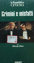 Carica l&#39;immagine nel visualizzatore di Gallery, VHS CRIMINI E MISFATTI WOODY ALLEN K70
