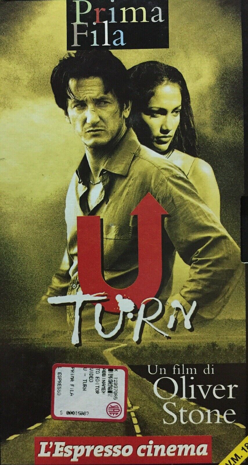 VHS U TURN OLIVER STONE  K80