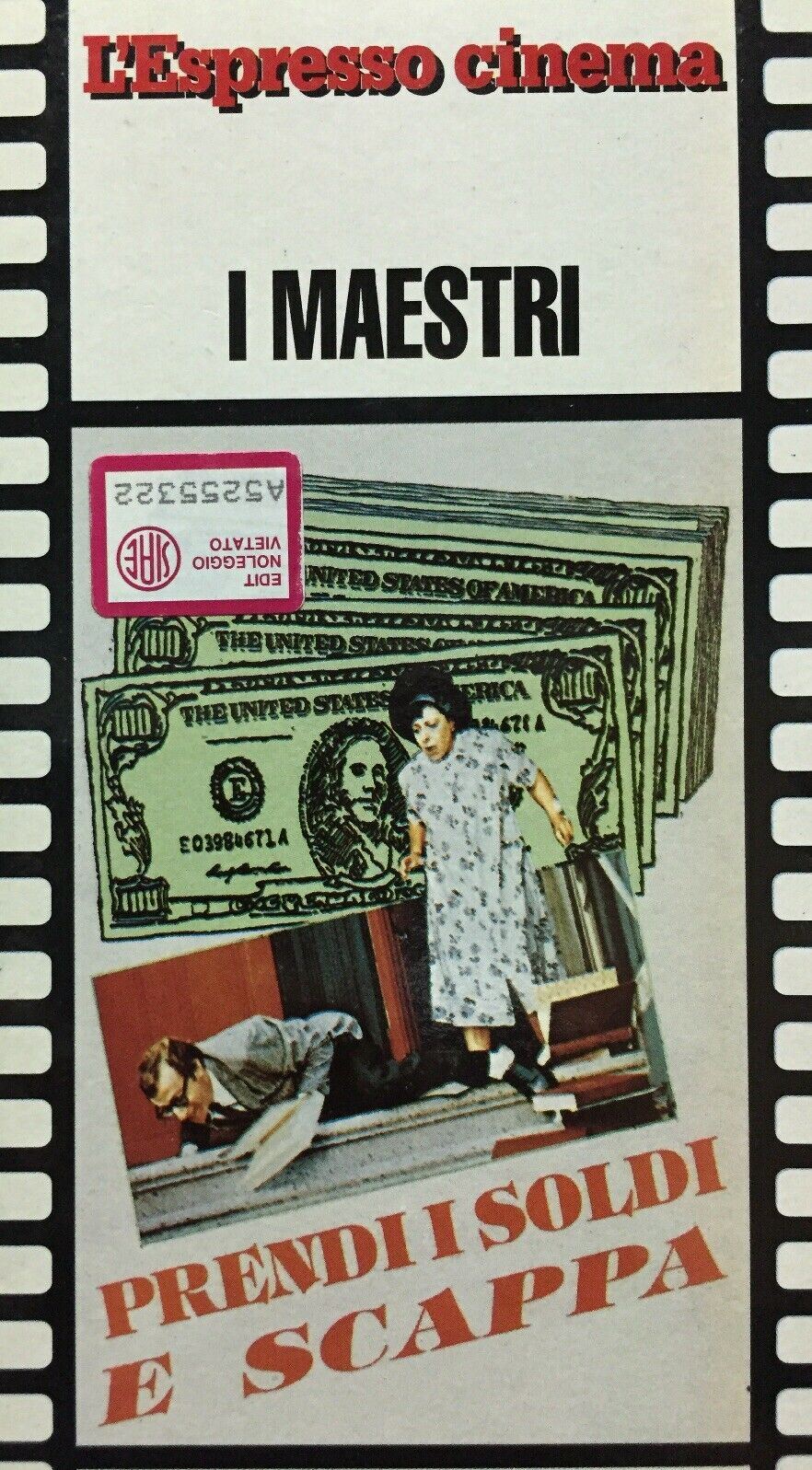 VHS PRENDI I SOLDI E SCAPPA W. ALLEN K83