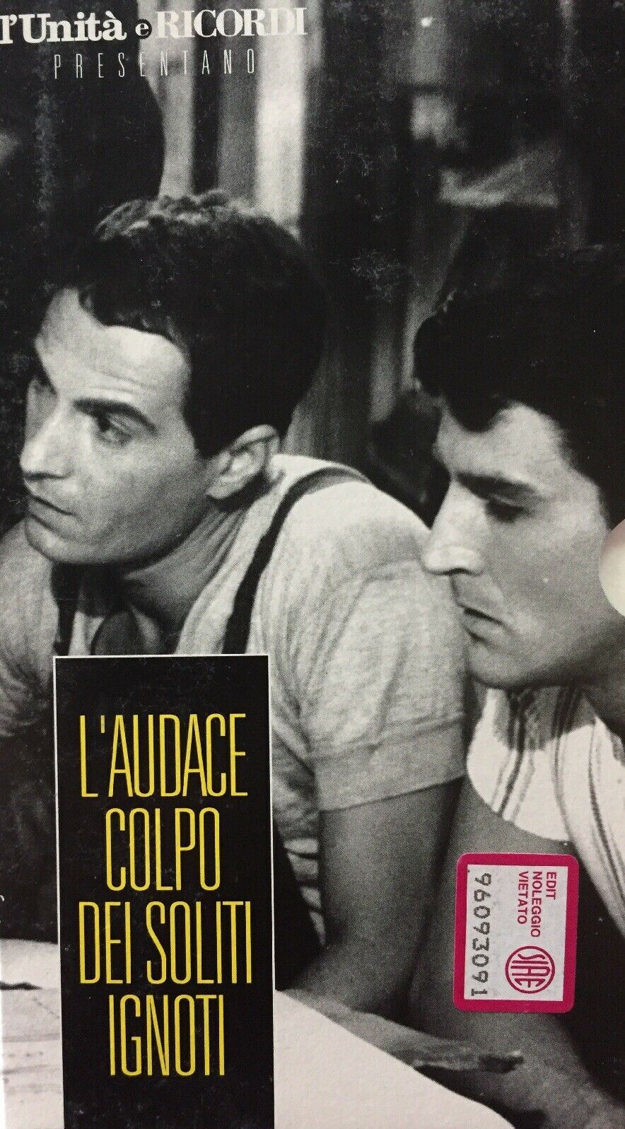 VHS L’AUDACE COLPO DEI SOLITI IGNOTI K103