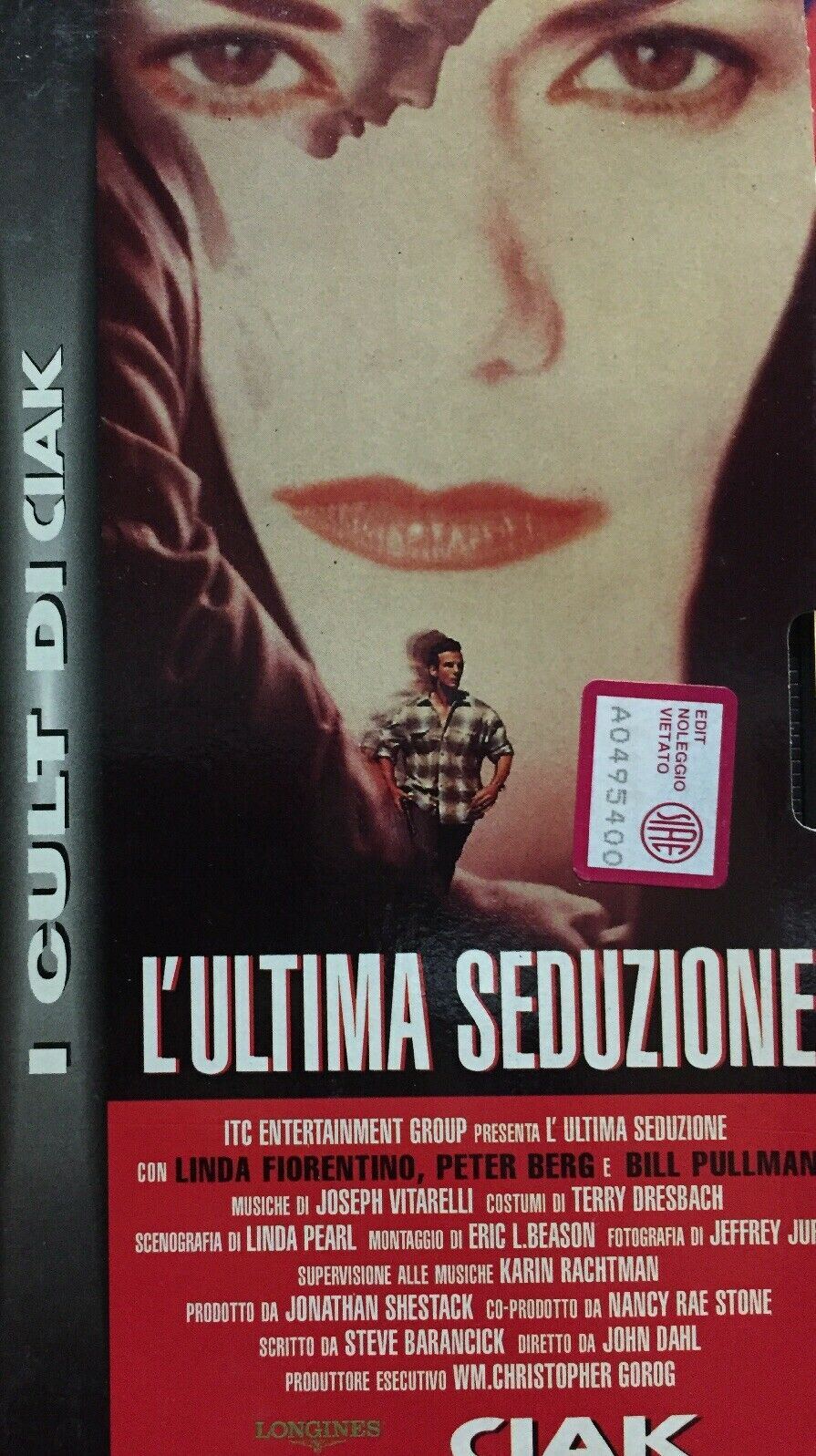VHS L’ULTIMA SEDUZIONE K133