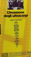Carica l&#39;immagine nel visualizzatore di Gallery, VHS L’INVASIONE DEGLI ULTRACORPI K140
