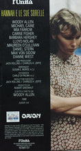 Carica l&#39;immagine nel visualizzatore di Gallery, VHS HANNAH E LE SUE SORELLE W. ALLEN K162
