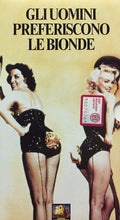 Carica l&#39;immagine nel visualizzatore di Gallery, VHS GLI UOMINI PREFERISCONO LE BIONDE K163
