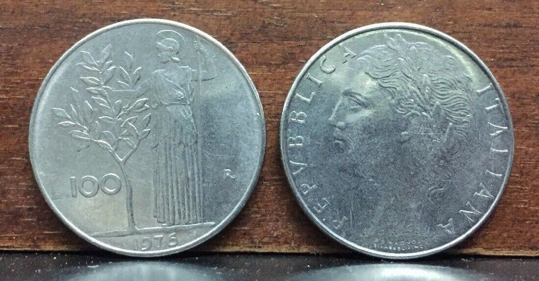 MONETA LIRE 100 ITALIA 1975 MO02